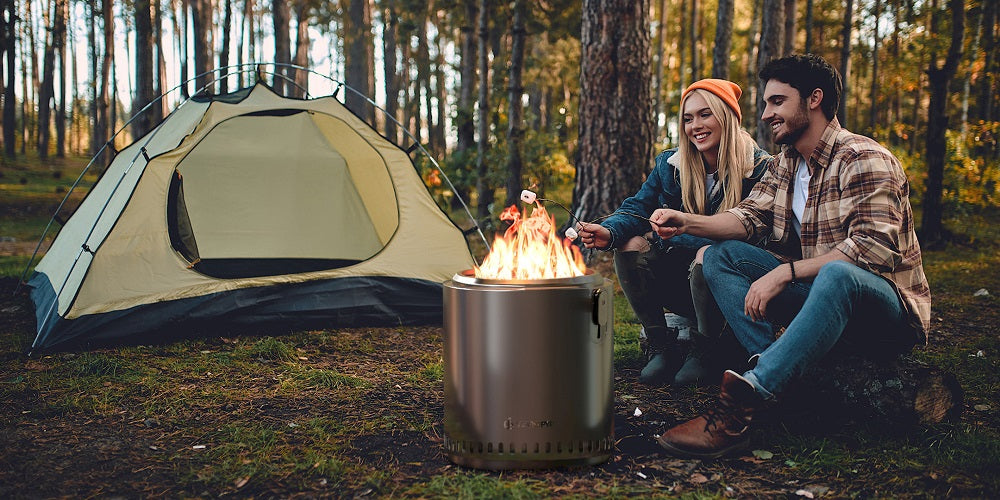 How Does a Smokeless Fire Pit Work?