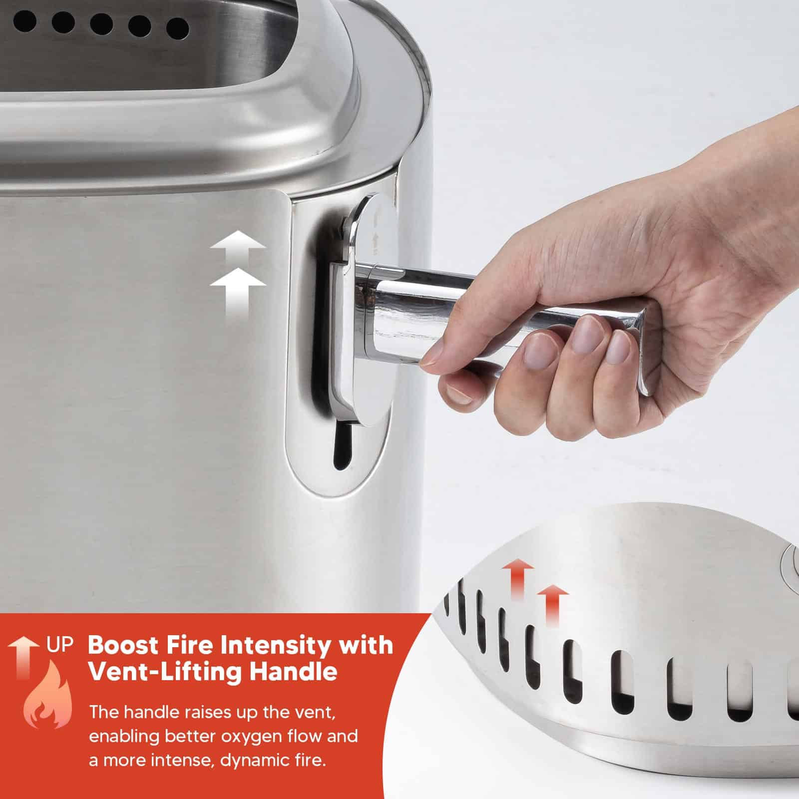Vesta Smokeless Fire Pit Essentials