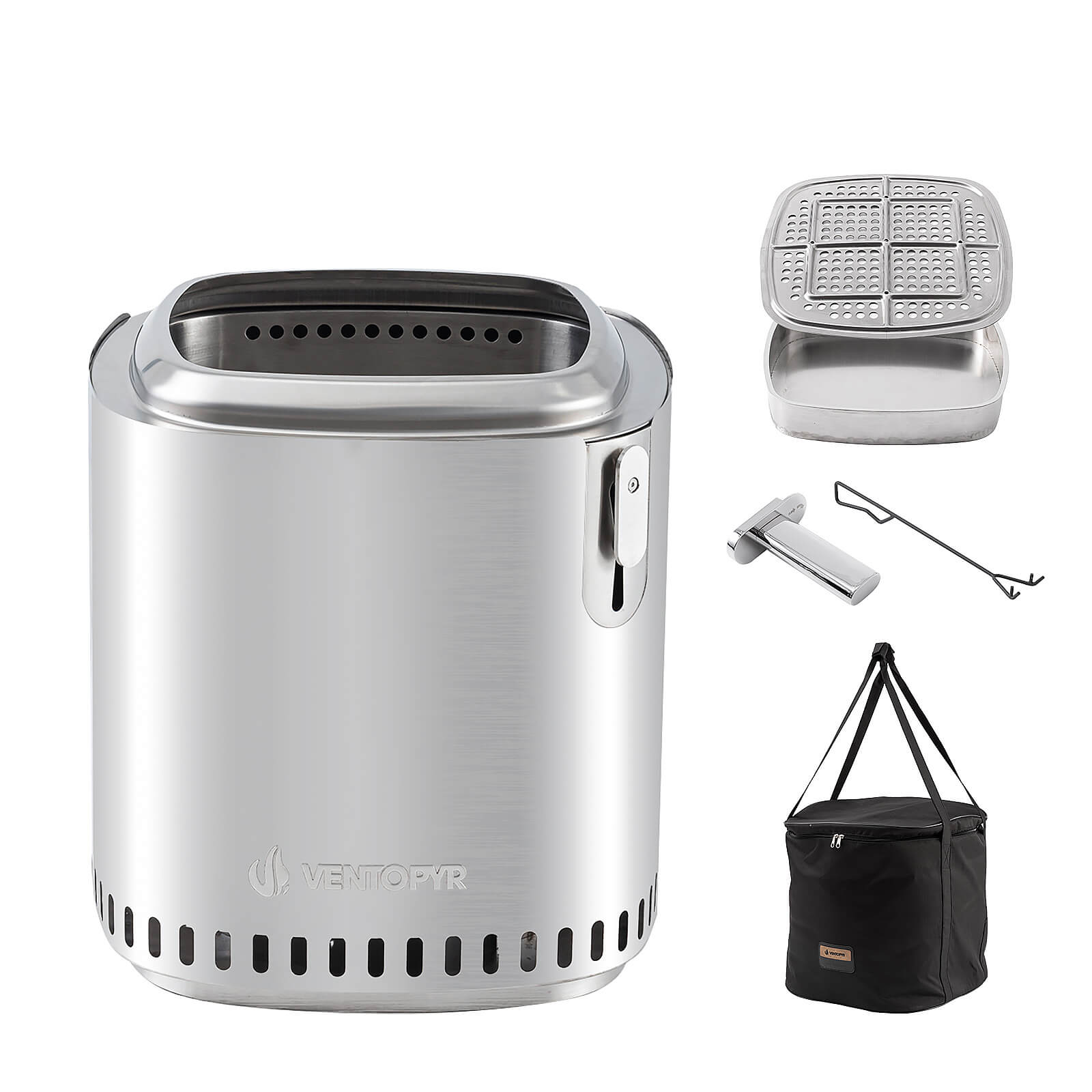 Vesta Smokeless Fire Pit Essentials